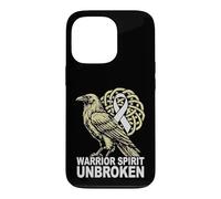 Viking Fight Lung Cancer - Norse Warrior Spirit Unbroken Case for iPhone 13 Pro