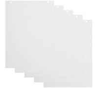 Viking Flipchart Pad Plain Euro 50 gsm 20 Sheets Pack of 5