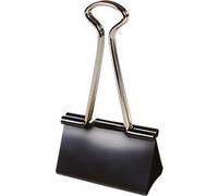 Viking Foldback Clips 25mm Black Pack of 12