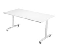 Viking Folding Table Silver, White 1,600 x 800 x 741 mm