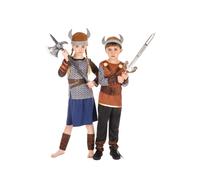 Viking Girl Costume Nordic Scandinavian Saxon Warrior Kids Book Week Fancy Dress