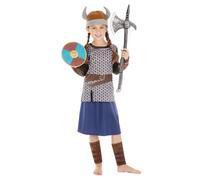Viking Girls Fancy Dress Saxon Warrior Kids Historical World Book Day Outfit