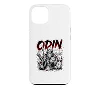 Viking God Odin Norse Mythology Runes Symbols Case for iPhone 13