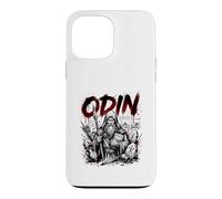 Viking God Odin Norse Mythology Runes Symbols Case for iPhone 13 Pro Max