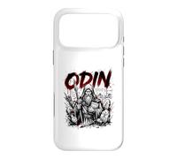 Viking God Odin Norse Mythology Runes Symbols Case for iPhone 17 Pro Max