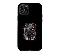 Viking God TYR Battle Warrior Wolves Runes Case for iPhone 11 Pro