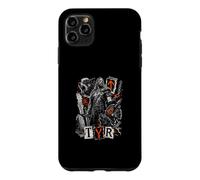 Viking God TYR Battle Warrior Wolves Runes Case for iPhone 11 Pro Max