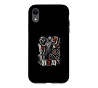 Viking God TYR Battle Warrior Wolves Runes Case for iPhone XR