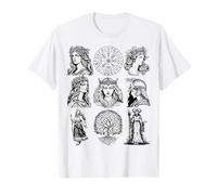 Viking Goddesses Collection Freya Eir Sigyn SIF Hel Skadi T-Shirt