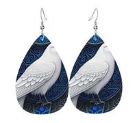 Viking Hammer Mjolnir With Odin Crows Women Hook Earring Fashion Drop Earrings Exquisite Earring For Multiple Piercings Gift Banquet