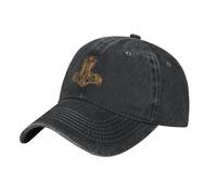 Viking Hammer Norse Vintage Baseball Cap Unisex Adjustable Cowboy Hat Outd