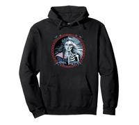 Viking Hel Goddess Half Skull Norse Mythology Pullover Hoodie