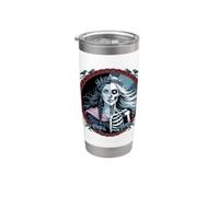Viking Hel Goddess Half Skull Norse Mythology Stainless Steel Insulated Tumbler