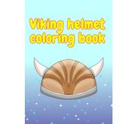 Viking helmet coloring book