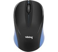Viking HM8138 Mouse Wireless Without Bluetooth Black, Blue Suitable For Lefthanded People