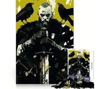 Viking Jarl Puzzle for Teenagers 1000 Pieces Thinking Skill Restful Activity Neat Edges Xmas Present (38x52cm)