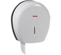 Viking Jumbo 400 Toilet Paper Dispenser Plastic Lockable White