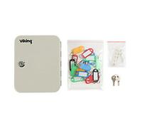 Viking Key Cabinet with Key Lock and 20 Hooks 160 x 75 x 200mm