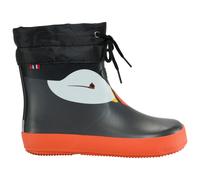 Viking - Kid's Alv Barefoot Paw Print - Wellington boots size 7K, grey