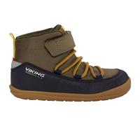 Viking - Kid's Birch Barefoot Mid WP 1V - Barefoot shoes size 10K, brown