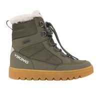 Viking - Kid's Fleek Warm GTX Zip - Winter boots size 37, olive
