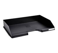 Viking Landscape Letter Tray PS (Polystyrene) Stackable A4+ Black