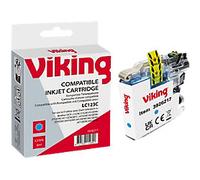 Viking LC123C Compatible Brother Ink Cartridge Cyan