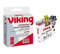 Viking LC123M Compatible Brother Ink Cartridge Magenta