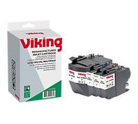 Viking LC3219XL Compatible Brother Ink Cartridge Black, Cyan, Magenta, Yellow Pack of 4 Multipack
