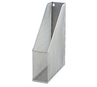 Viking Magazine File Silver Wire Mesh 7.5 x 25.3 x 31.5 cm