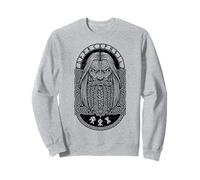 Viking Man Energy Courage Strength Runes Norse Symbols Sweatshirt