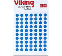 Viking Marking Dots Adhesive Blue 8 mm Pack of 490