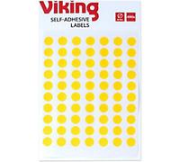 Viking Marking Dots Adhesive Yellow 8 mm Pack of 490