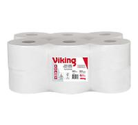 Viking Mini Jumbo Toilet Paper 2 Ply 1193063 12 Rolls of 529 Sheets
