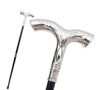 Viking Mjolnir Walking Cane - Norse God Thor Hammer Inspired Mobility Aid Sturdy & Unique Support for Elderly Warriors