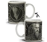Viking Mug, Viking Accessories Men, Mug Inspired by Ragnar Lothbrok. Father's Day Gift. Vikings Merchandising. Beer Mug. Invisible Friend Gift. Caneca Beer. Beer Mug.