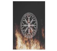 Viking Myth 1000 Piece Jigsaw Puzzles for Adults Wooden Puzzle Challenging Game Family for Gifts (78×53cm)