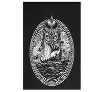 Viking Myth 1000 Pieces Wooden Jigsaw Puzzle for Adults Puzzles Brain Exercise Challenge High Difficulty Game for Kids （78×53cm）