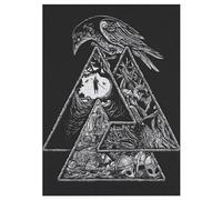 Viking Myth 300 Piece Jigsaw Puzzles for Adults Wooden Puzzle Challenging Game Family for Gifts 42×30cm