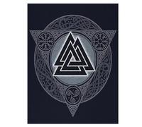 Viking Myth 500 Pieces of Puzzles for Adults And Children - Wooden Puzzles, Stress Relief Games And Unique Gifts 55×41cm