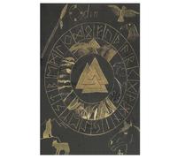 Viking Myth Adults Wooden Jigsaw Puzzle, for Kids Wooden Puzzles Toys Family Game Play,Brain Training 1000 Piece 78×53cm