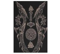 Viking Myth Adults Wooden Jigsaw Puzzle, for Kids Wooden Puzzles Toys Family Game Play,Brain Training 1000 Piece （78×53cm）