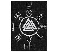 Viking Myth Jigsaw Puzzles 300 Pieces for Adults Wooden Puzzle for Teenagers Educational Games Unique Gift 42×30cm