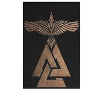 Viking Myth Wooden Jigsaws Puzzles for Adults 1000 Jigsaw Puzzle, Decompressing Intellectual Educational Toy for Kids 78×53cm