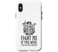 Viking Mythology - I am old for a reason - Norse God Odin Case for iPhone X/XS