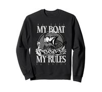 Viking Mythology Pagan Nordic Culture My Boat My Rules Sweatshirt