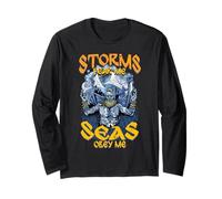 Viking Mythology Pagan Nordic Culture Storms Fear Me Long Sleeve T-Shirt