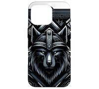Viking Nordic Mythology History Wolf Case for iPhone 16 Pro
