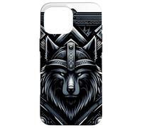Viking Nordic Mythology History Wolf Case for iPhone 16 Pro Max