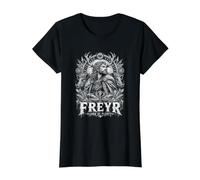 Viking Norse God Freyr Lord of Plenty Mythology Value Graphic T-Shirt